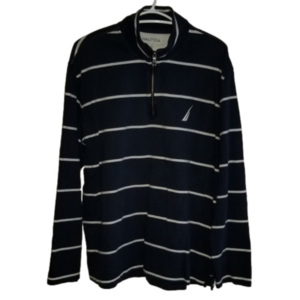 Nautica Long Sleeve 1/4 Zip Pullover Size L